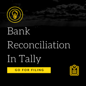 Bank Reconciliation in Tally