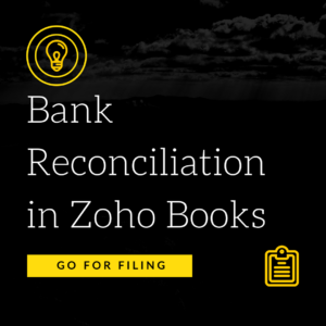 Bank Reconciliation in Zoho Books