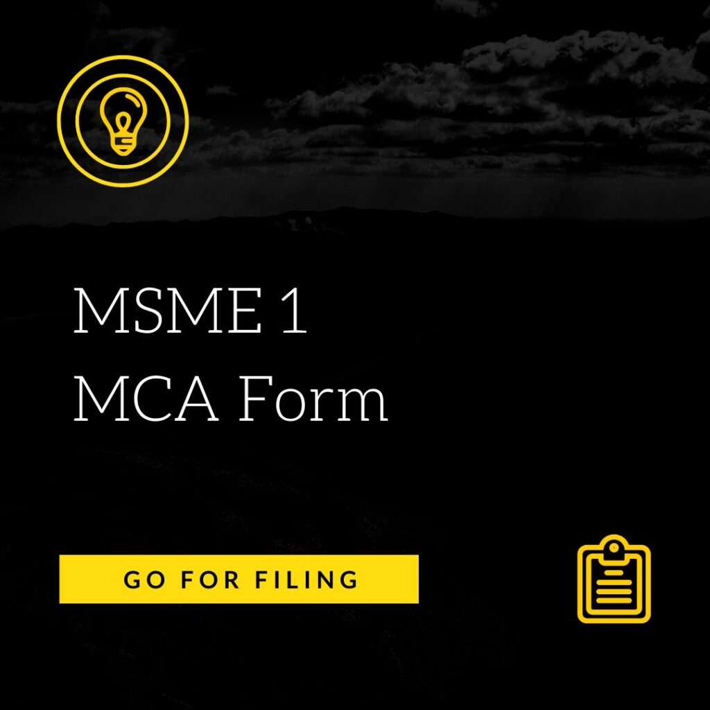 MSME-1 ROC form