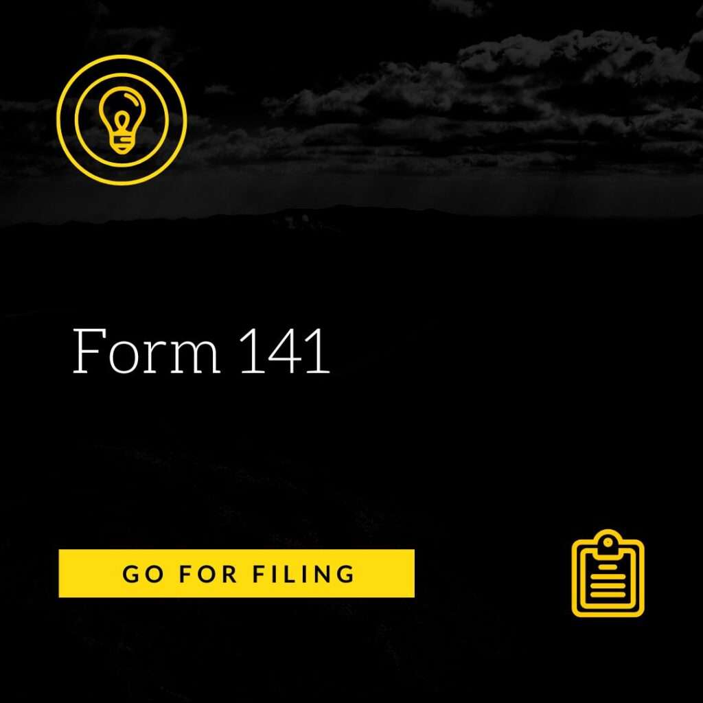 Form 141 for TDS on Rent