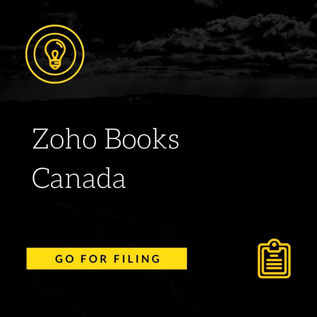 Zoho Books Canada
