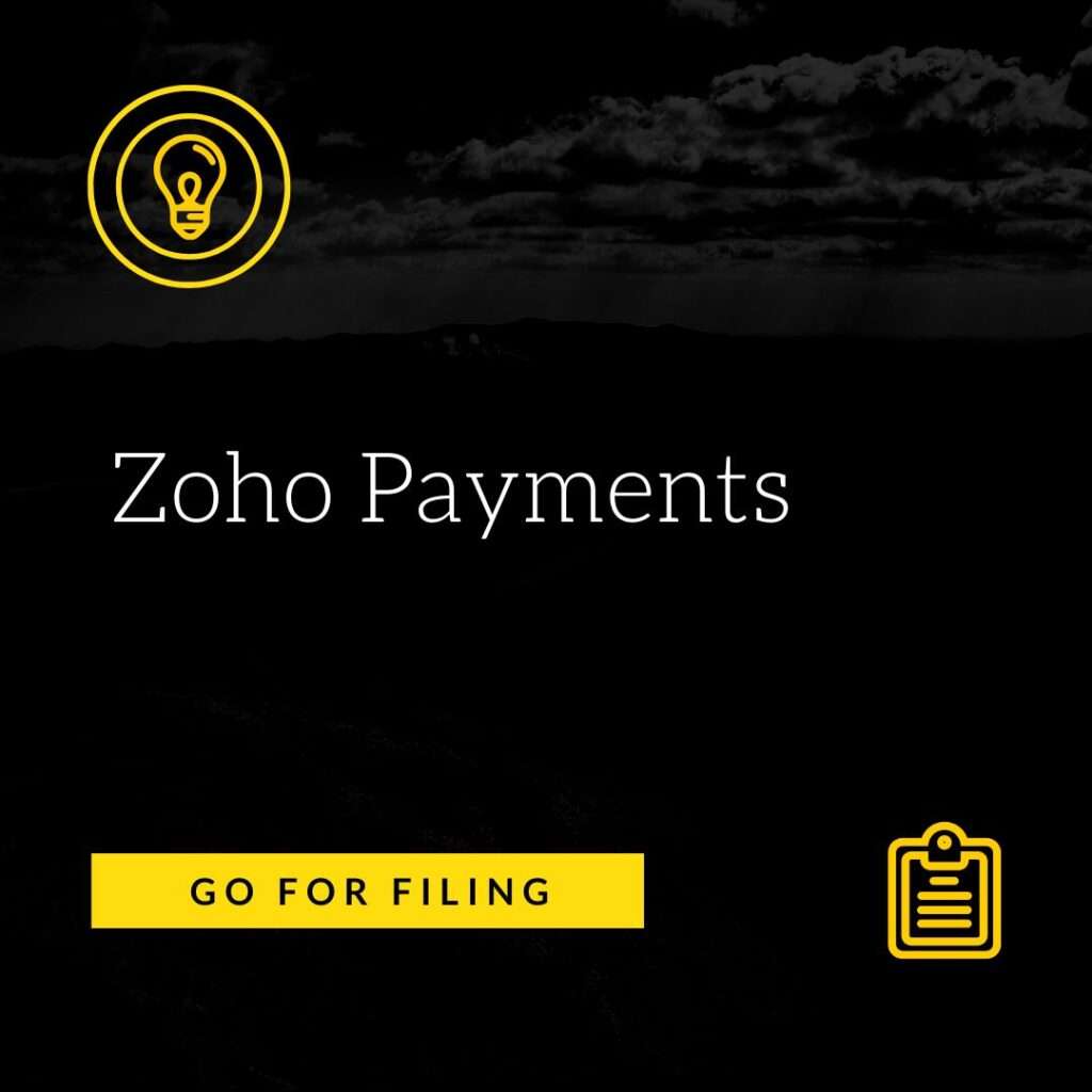Zoho Payments India