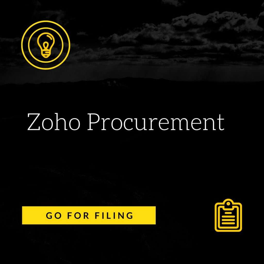 Zoho Procurement
