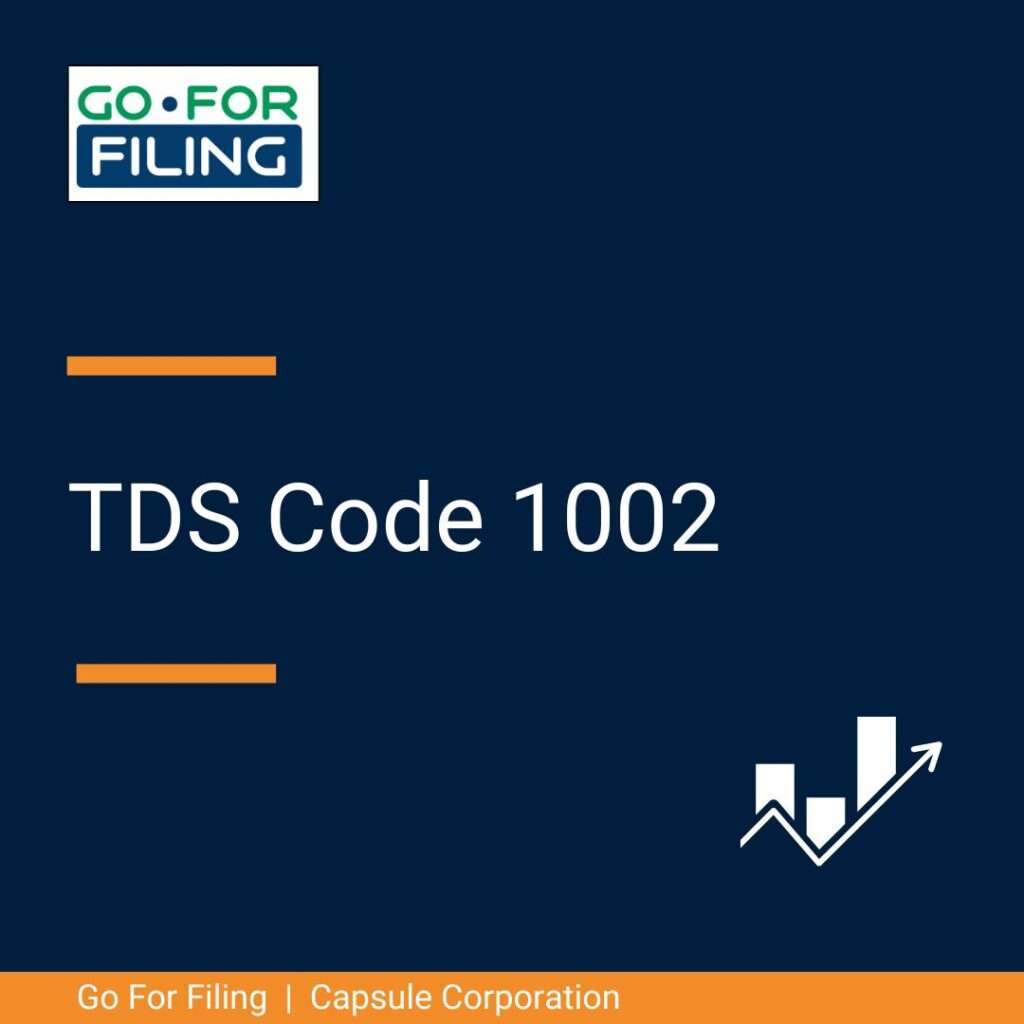 TDS Code 1002