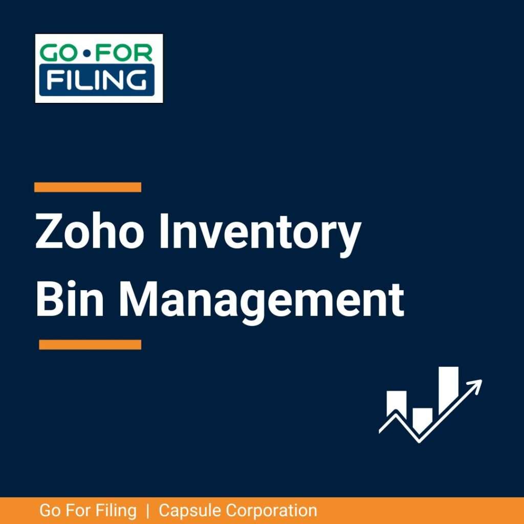 Zoho Inventory Bin Management