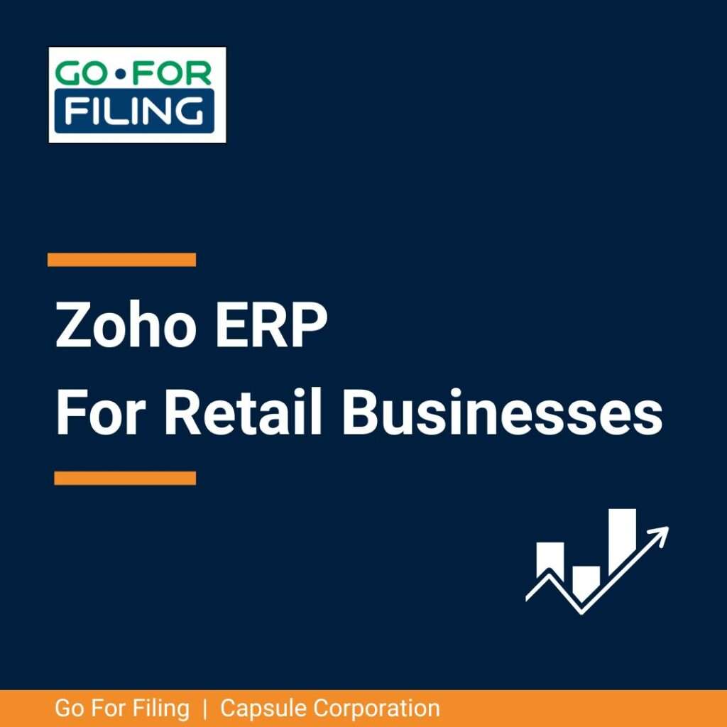 Zoho ERP For Retail Businesses