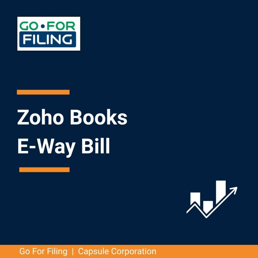 Zoho Books E-Way Bill